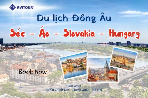 Du Lịch Đông Âu 2024 | Séc - Áo - Slovakia - Hungary 10 Ngày 9 Đêm từ Hà Nội