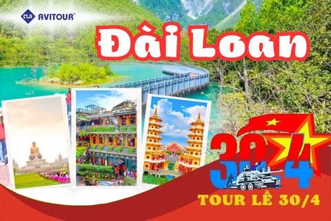 Rực rỡ sắc hè Đài Loan 30/4 & 1/5 2024| Đài Bắc - Đài Trung - Nam Đầu - Cao Hùng