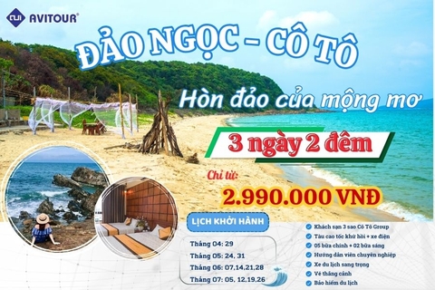 Du lịch Đảo Ngọc - Cô Tô: Hòn đảo của mộng mơ