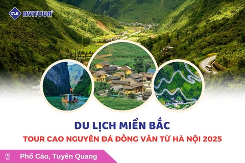 Du lịch Việt Nam: Tour cao nguyên đá Đồng Văn từ Hà Nội 2025