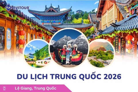 Du lịch Trung Quốc 2026: Hà Nội - Lệ Giang - Shangrila - Hà Nội (No Shopping)