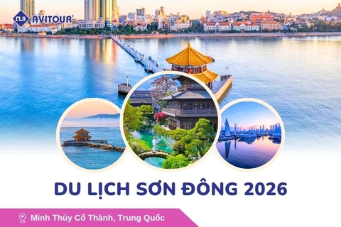Du lịch Sơn Đông 2026: Tour khám phá Tế Nam - Thanh Đảo - Thanh Châu từ Hà Nội