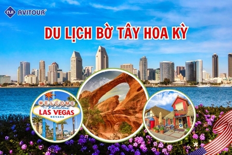 KHÁM PHÁ BỜ TÂY HOA KỲ 2025: LAS VEGAS - LOS ANGELES - SAN DIEGO - SAN JOSE - SAN FRANCISCO