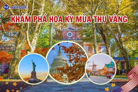 KHÁM PHÁ HOA KỲ MÙA THU VÀNG: NEW YORK - PHILADELPHIA - DELAWARE - WASHINGTON DC - LAS VEGAS - GRAND CANYON - LOS ANGELES - SAN DIEGO - SAN JOSE - SAN FRANCISCO