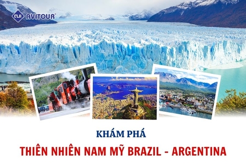 KHÁM PHÁ THIÊN NHIÊN NAM MỸ 2025: BRAZIL - ARGENTINA
