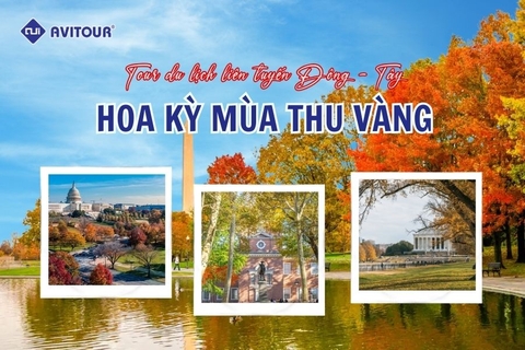 TOUR THU VÀNG ĐÔNG TÂY HOA KỲ KẾT HỢP XEM LIVE CONCERT HÀ ANH TUẤN