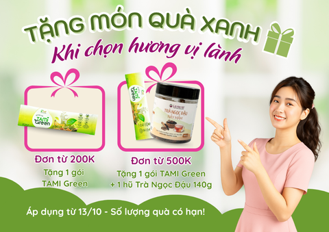 Ưu Đãi Tháng 10: Mua Hàng Nhận Quà Từ Lá Tía Tô