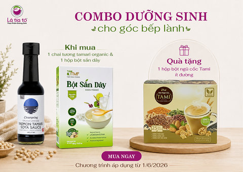 COMBO DƯỠNG SINH CHO GÓC BẾP LÀNH