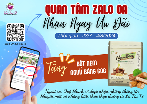 TƯƠNG TÁC NHANH VỚI NHÀ LÁ TÍA TÔ QUA ZALO OA! LOA LOA!!!