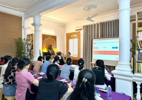 BUỔI CHIA SẺ VỀ PHƯƠNG PHÁP THỰC DƯỠNG