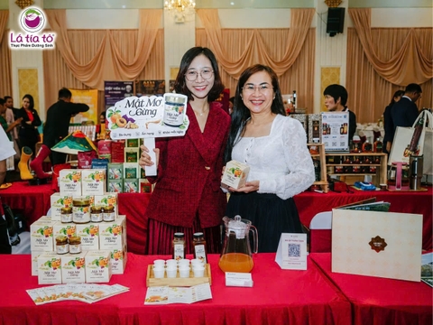Mật Mơ Gừng được đón nhận nồng nhiệt tại Đại hội của Hội Doanh nhân Sài Gòn