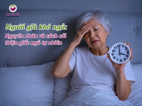Người già khó ngủ: Nguyên nhân và cách cải thiện giấc ngủ tự nhiên