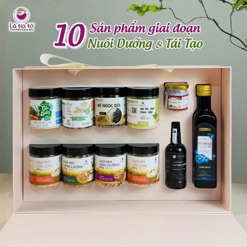 Bộ Nuôi Dưỡng & Tái Tạo (hộp cam)