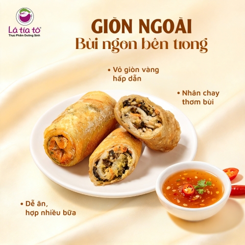 Chả giò chay