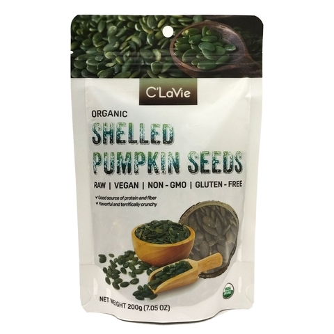 Hạt bí không vỏ hữu cơ