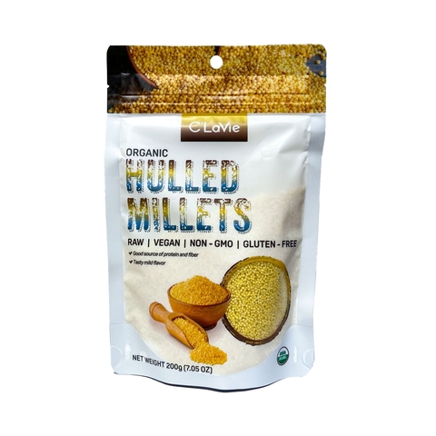 Hạt kê hữu cơ đã tách vỏ