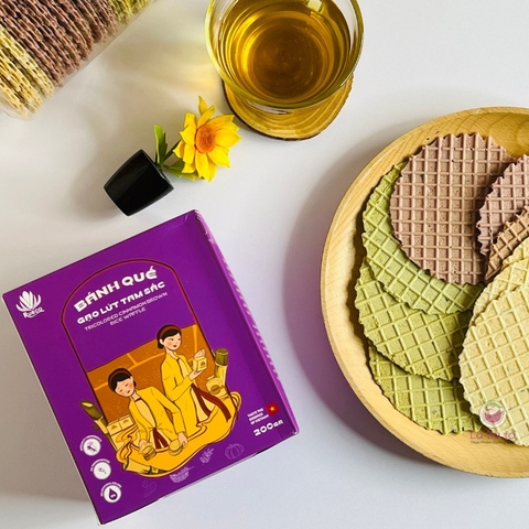 Bánh Quế Tam Sắc 200gr