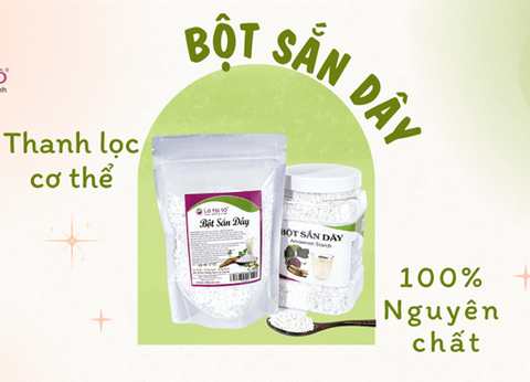 Bột sắn dây nguyên chất