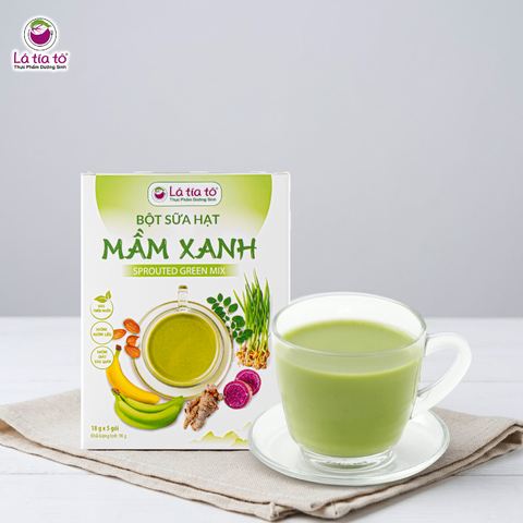 Bột sữa hạt mầm xanh ( Hộp giấy )