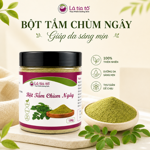 Bột tắm cám gạo chùm ngây