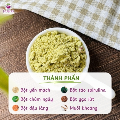 Bột yến mạch chùm ngây