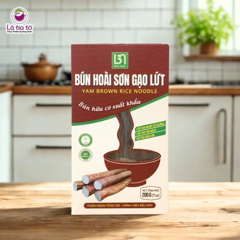 Bún hoài sơn gạo lứt hữu cơ