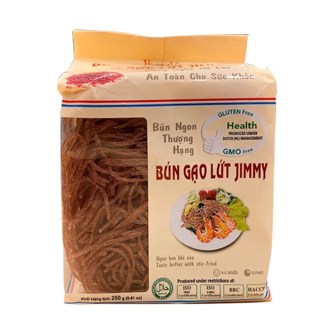 Bún gạo lứt đỏ Jimmy