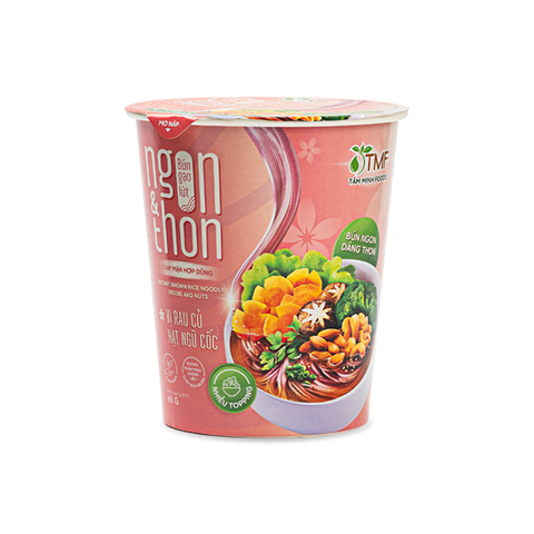 Bún Gạo Lứt Ăn Liền - Vị Rau Củ Hạt Ngũ Cốc