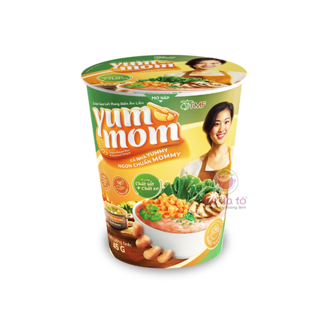 Cháo gạo lứt rong biển yummom