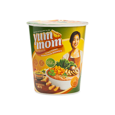 Cháo gạo lứt rong biển yummom