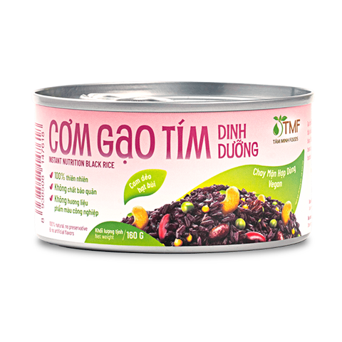 Cơm gạo lứt tím dinh dưỡng
