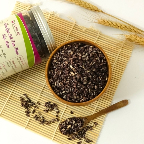 Gạo lứt đen và gạo lứt tím than