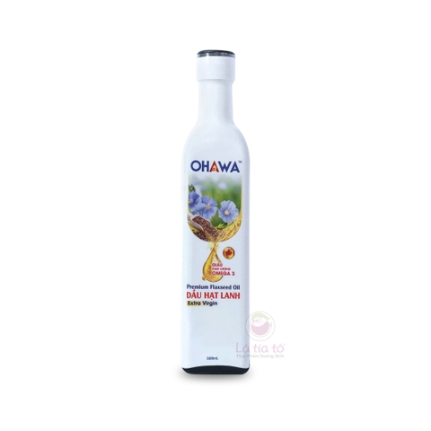 Dầu hạt lanh cao cấp OHAWA (250ml / 500ml)