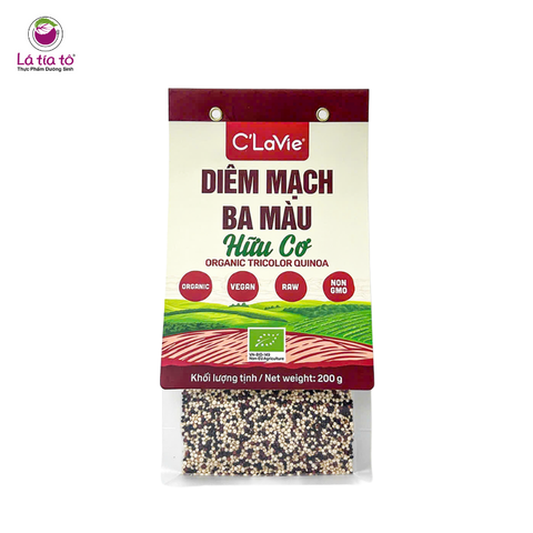 Hạt diêm mạch ba màu hữu cơ 200gr