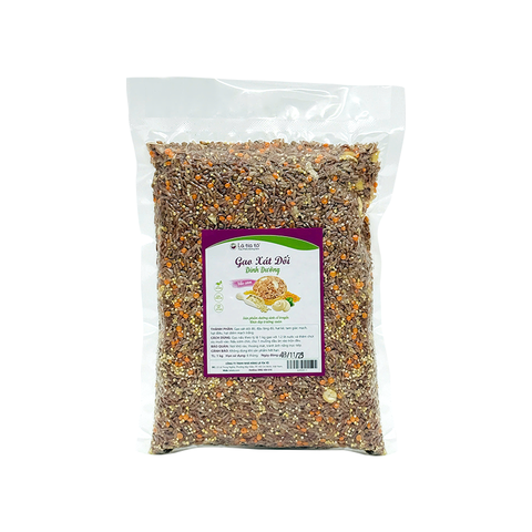 Gạo xát dối đỏ mix hạt dinh dưỡng