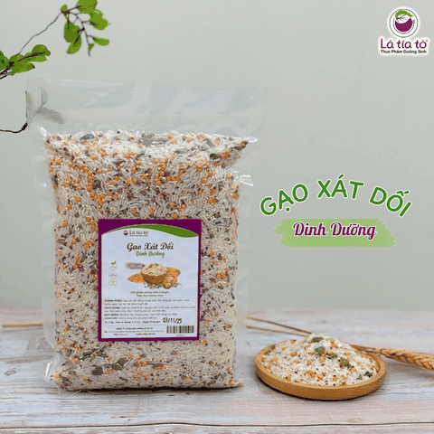 Gạo xát dối trắng mix hạt dinh dưỡng