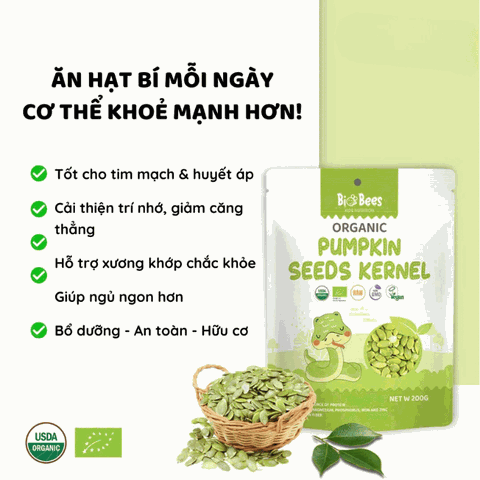 Hạt bí hữu cơ