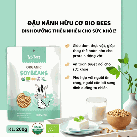 Hạt đậu nành hữu cơ