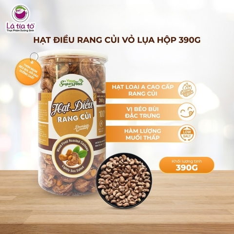 Hạt Điều Rang Củi Vỏ Lụa