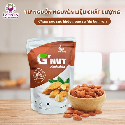 Hạt hạnh nhân tách vỏ 500gr