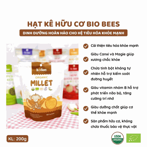 Hạt kê hữu cơ