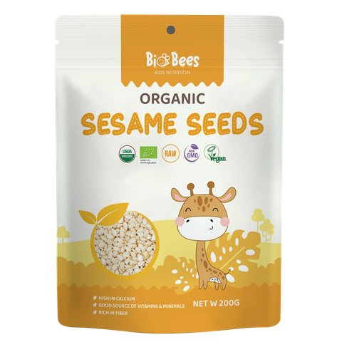 Hạt vừng/mè hữu cơ 200gr