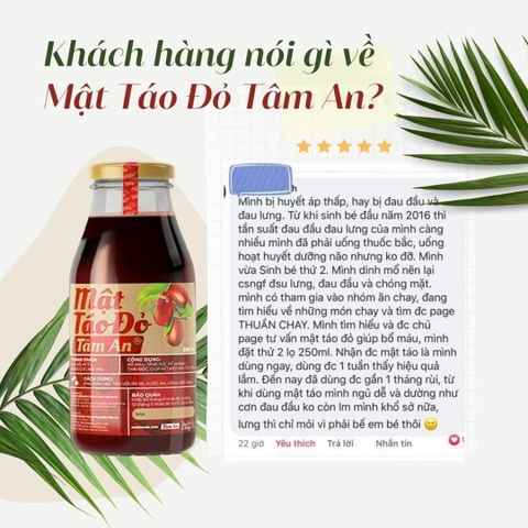 Mật táo đỏ 250ml