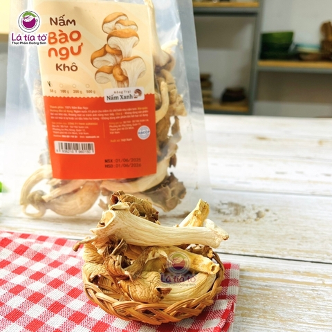 Nấm Bào Ngư Xám Khô