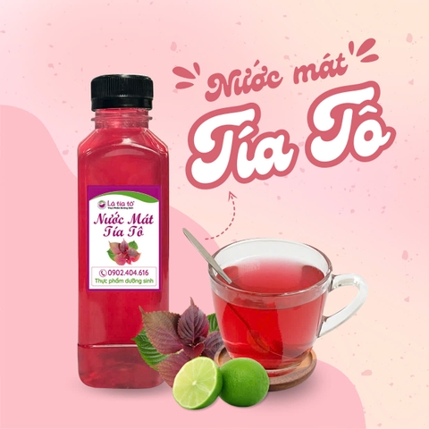 Nước mát tía tô