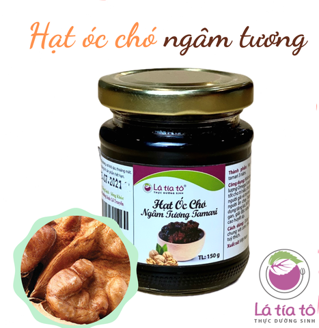 Hạt óc chó ngâm tương tamari