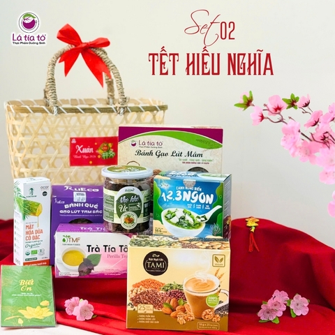 SET 02: Bộ Quà Tết Hiếu Nghĩa - Hiếu Tâm & Kính Dưỡng