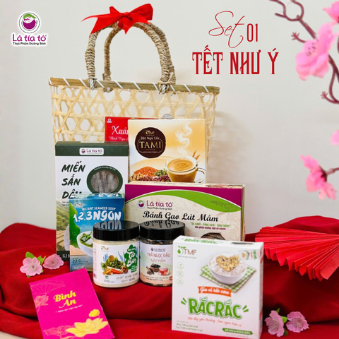 SET 01: Bộ Quà Tết Như Ý - Khai Xuân Như Ý