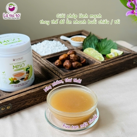Súp dưỡng sinh miso