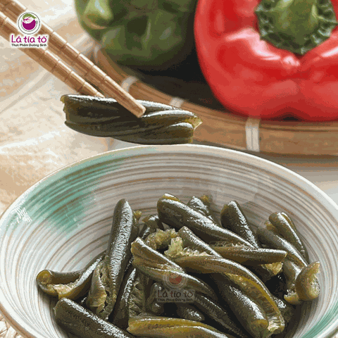 Tảo xoắn Chile cắt sợi giòn dai